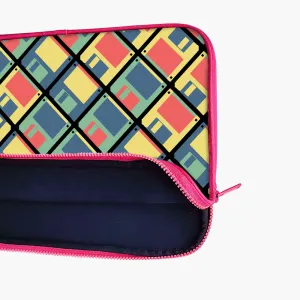 "CUBICAL BOX ABSTRACT" Laptop Sleeves:Bold Modern Design for Every Size