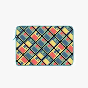 "CUBICAL BOX ABSTRACT" Laptop Sleeves:Bold Modern Design for Every Size