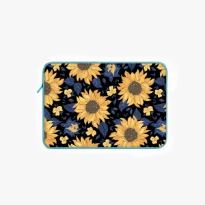 "SUNFLOWER THEME " Laptop Sleeves: Bold Modern Design for Every Size