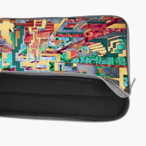 "Matrix Vibrant Version" Laptop Sleeves: Bold Modern Design for Every Size