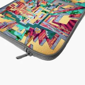 "Matrix Vibrant Version" Laptop Sleeves: Bold Modern Design for Every Size