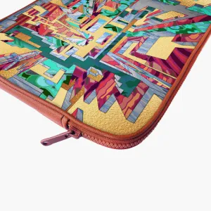 "Matrix Vibrant Version" Laptop Sleeves: Bold Modern Design for Every Size