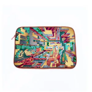 "Matrix Vibrant Version" Laptop Sleeves: Bold Modern Design for Every Size