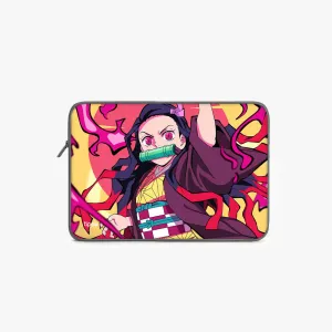 "NEZUKO KAMADO: DEMON SLAYER ANIME THEME" Laptop Sleeves:Bold Modern Design for Every Size