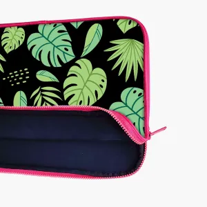 "LEAFY THEME" Laptop Sleeves:Bold Modern Design for Every Size
