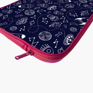 "SPACE THEME" Laptop Sleeves:Bold Modern Design for Every Size
