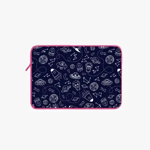 "SPACE THEME" Laptop Sleeves:Bold Modern Design for Every Size