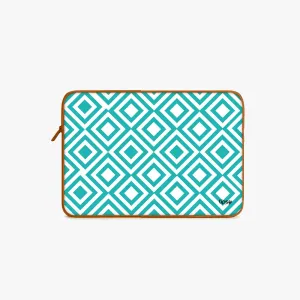 "DIAMOND THEME ABSTRACT" Laptop Sleeves: Bold Modern Design for Every Size