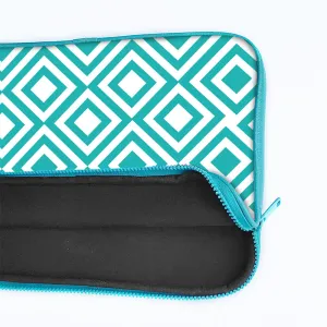 "DIAMOND THEME ABSTRACT" Laptop Sleeves: Bold Modern Design for Every Size