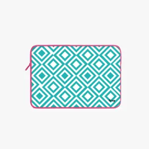 "DIAMOND THEME ABSTRACT" Laptop Sleeves: Bold Modern Design for Every Size