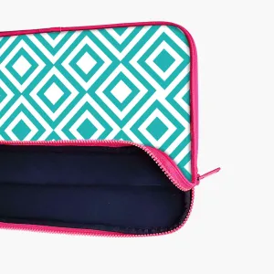 "DIAMOND THEME ABSTRACT" Laptop Sleeves: Bold Modern Design for Every Size
