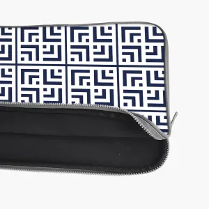 "SQUARE THEME ABSTRACT" Laptop Sleeves:Bold Modern Design for Every Size