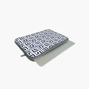 "SQUARE THEME ABSTRACT" Laptop Sleeves:Bold Modern Design for Every Size