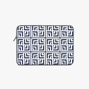 "SQUARE THEME ABSTRACT" Laptop Sleeves:Bold Modern Design for Every Size