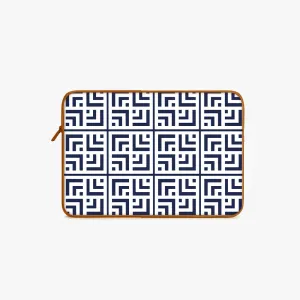 "SQUARE THEME ABSTRACT" Laptop Sleeves:Bold Modern Design for Every Size