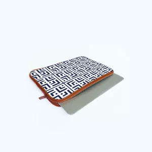 "SQUARE THEME ABSTRACT" Laptop Sleeves:Bold Modern Design for Every Size
