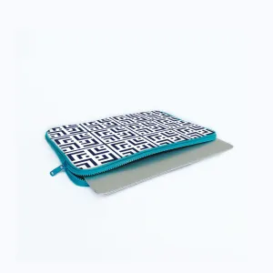 "SQUARE THEME ABSTRACT" Laptop Sleeves:Bold Modern Design for Every Size