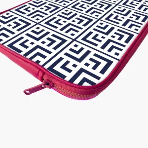 "SQUARE THEME ABSTRACT" Laptop Sleeves:Bold Modern Design for Every Size