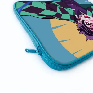 "TANJIRO KAMADO : DEMON SLAYER ANIME  THEME" Laptop Sleeves: Bold Modern Design for Every Size