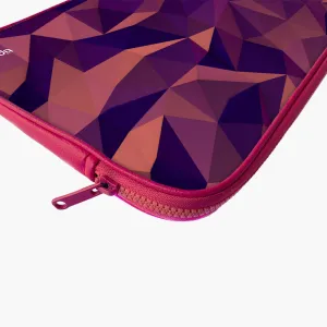" VILOET ABSTRACT " Laptop Sleeves:Bold Modern Design for Every Size