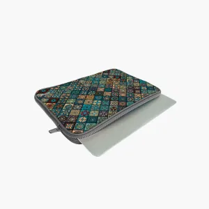 "TRADITIONAL SYMBOLS" Laptop Sleeves:Bold Modern Design for Every Size