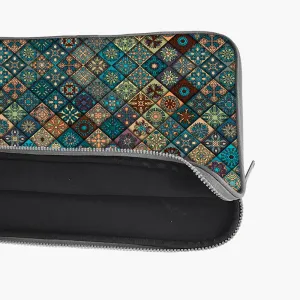 "TRADITIONAL SYMBOLS" Laptop Sleeves:Bold Modern Design for Every Size