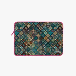 "TRADITIONAL SYMBOLS" Laptop Sleeves:Bold Modern Design for Every Size