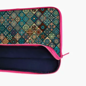 "TRADITIONAL SYMBOLS" Laptop Sleeves:Bold Modern Design for Every Size