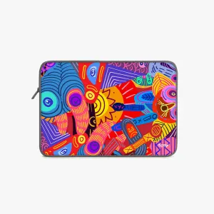"Abstract Art Work" Laptop Sleeves:Bold Modern Design for Every Size