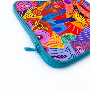 "Abstract Art Work" Laptop Sleeves:Bold...