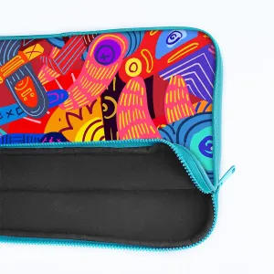 "Abstract Art Work" Laptop Sleeves:Bold Modern Design for Every Size