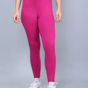 Bamboo Fabric Yoga Pant Bold Fuchsia Soft Activewear