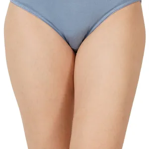 Bamboo Fabric Low Waist Underwear | Peach and Blue | Pack of 2