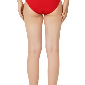 Bamboo Fabric Low Waist Underwear | Red and BLack | Pack of 2