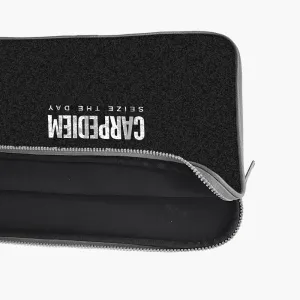 "CARPEDIEM- LIVE AT THE MOMENT" Laptop Sleeves:Bold Modern Design for Every Size
