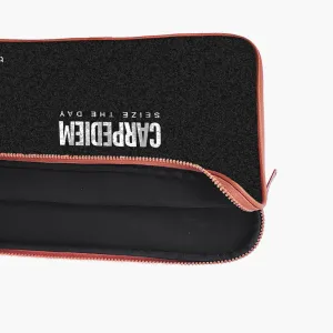 "CARPEDIEM- LIVE AT THE MOMENT" Laptop Sleeves:Bold Modern Design for Every Size