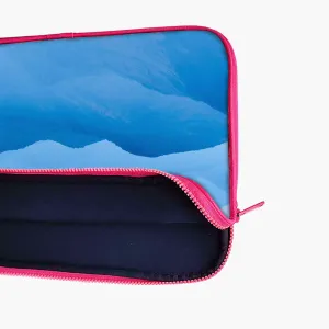 " BLUE MOUNTAIN" Laptop Sleeves:Bold Modern Design for Every Size