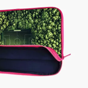"FOREST THEME TURF " Laptop Sleeves:Bold Modern Design for Every Size