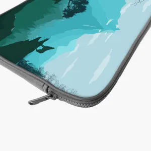 "WOLF IN THE FOREST" Laptop Sleeves: Bold Modern Design for Every Size