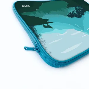 "WOLF IN THE FOREST" Laptop Sleeves: Bold Modern Design for Every Size