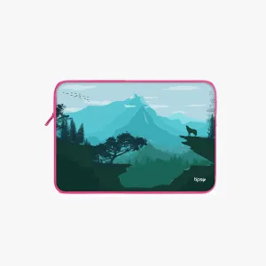 "WOLF IN THE FOREST" Laptop Sleeves: Bol...