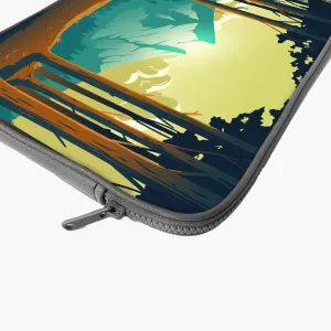 "LOST IN THE FOREST" Laptop Sleeves:Bold...