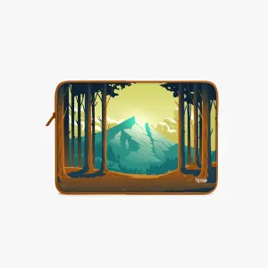 "LOST IN THE FOREST" Laptop Sleeves:Bold Modern Design for Every Size