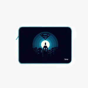 "SUPERMAN: METROPOLIS" Laptop Sleeves: Bold Modern Design for Every Size