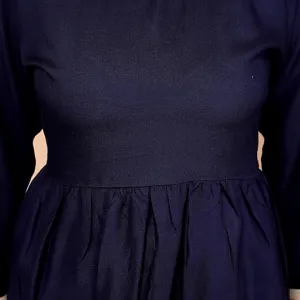 Women's Cotton Printed Anarkali Short Kurti