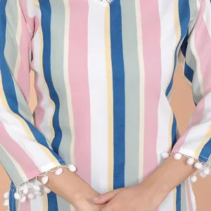 Printed Straight A line Kurti