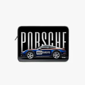 "LEGENDARY PORSCHE" Laptop Sleeves: Bold Modern Design for Every Size