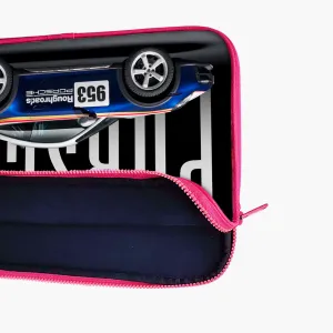"LEGENDARY PORSCHE" Laptop Sleeves: Bold Modern Design for Every Size