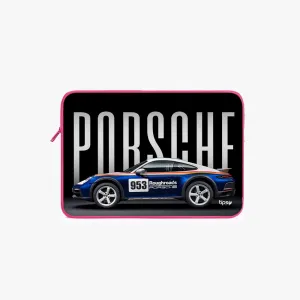"LEGENDARY PORSCHE" Laptop Sleeves: Bold Modern Design for Every Size