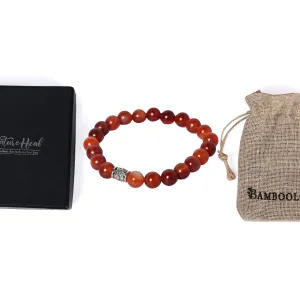 Carnelian Healing Bracelet – Vitality & Energy Balance